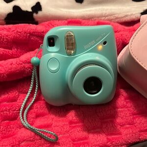 Instax Mini 7+ Instant Camera in Blue